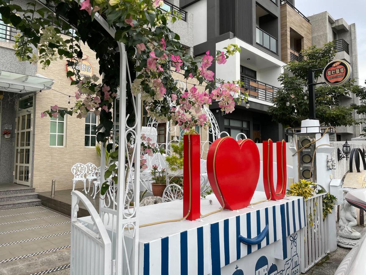 甜心藝宿民宿-包棟可烤肉 麻將來電預約 T'ai-tung Exteriör bild
